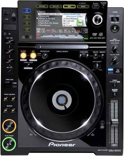 Cdj 2000 Pioneer - Lançamento   Player Dj Profissional